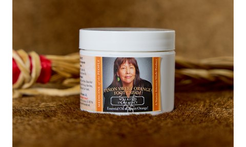 2oz Pinon Sweet Orange Foot Cream