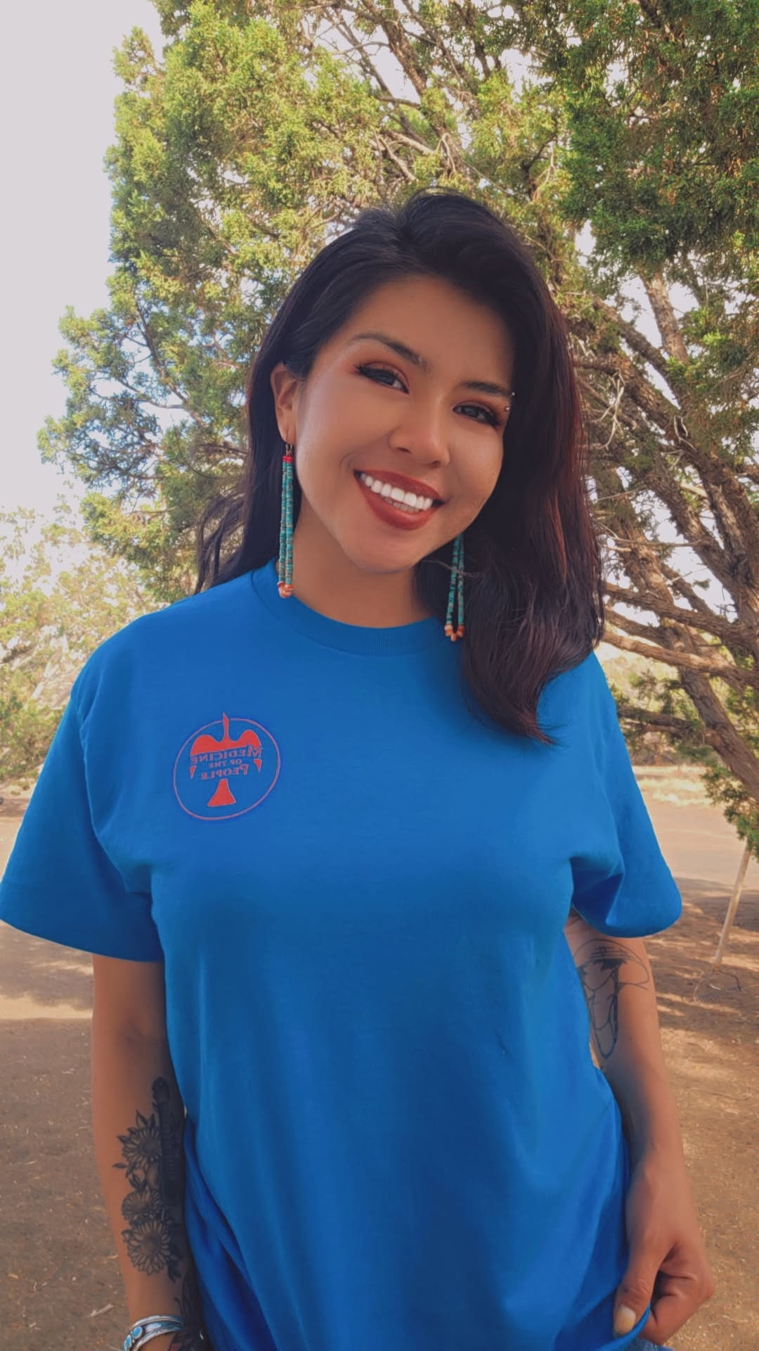 Sapphire Blue Unisex Short Sleeve T-Shirt