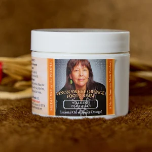 2oz Pinon Sweet Orange Foot Cream