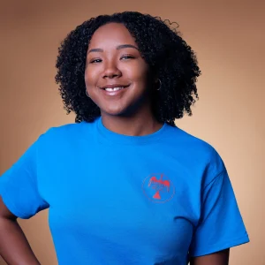 Sapphire Blue Unisex Short Sleeve T-Shirt